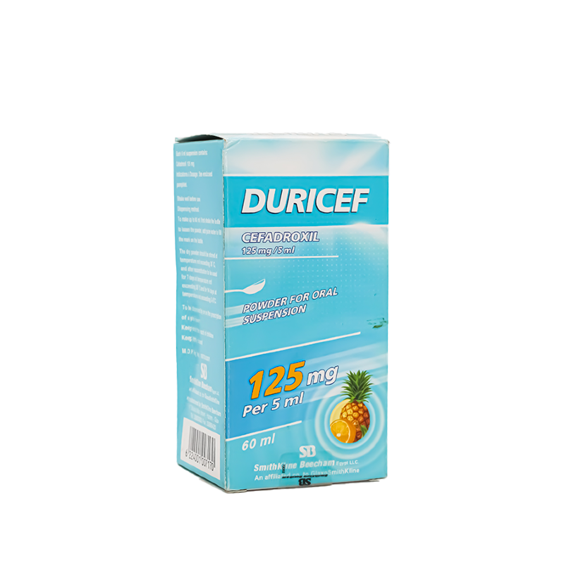 DURICEF 125 MG SYRUP 60 ML