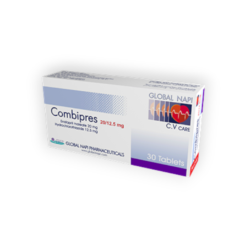 COMBIPRES 20 / 12.5 MG 30 TABLET