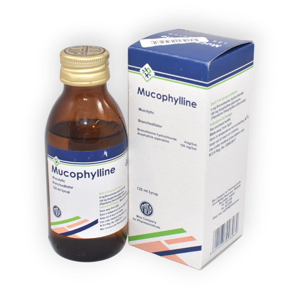 MUCOPHYLLINE SYRUP 125 ML