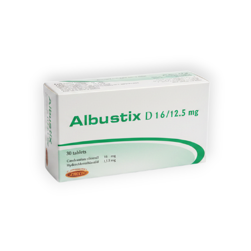 ALBUSTIX D 16 / 12.5 MG 30 TABLET