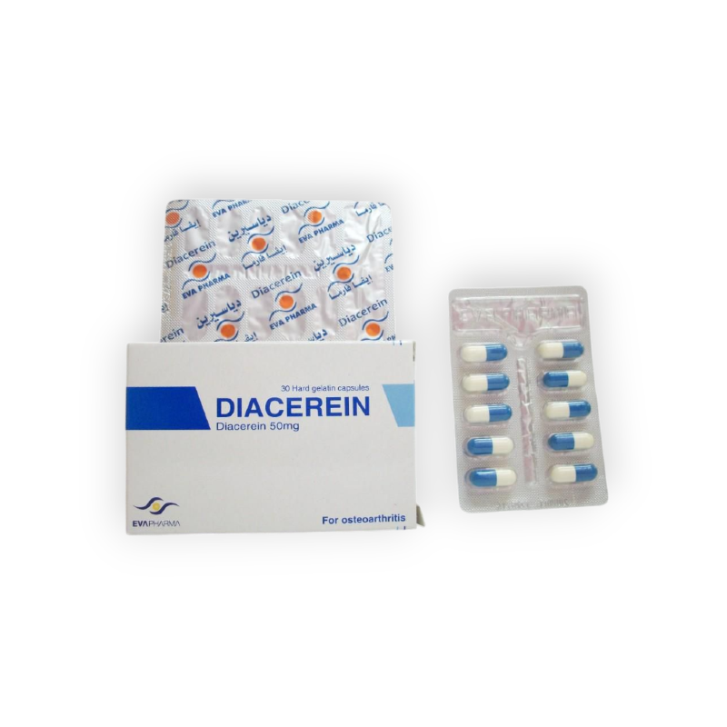 DIACEREIN 50 MG 30 CAPSULES