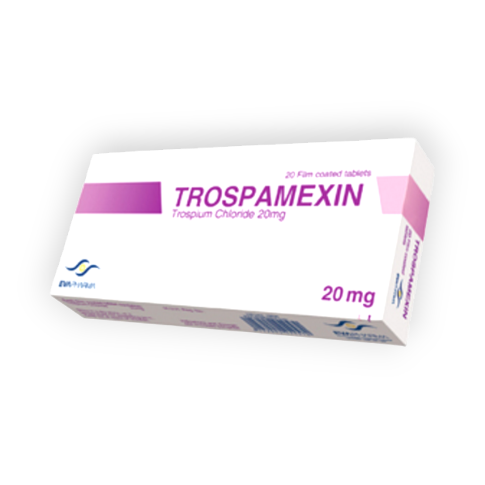 TROSPAMEXIN 20 MG 20 TABLET