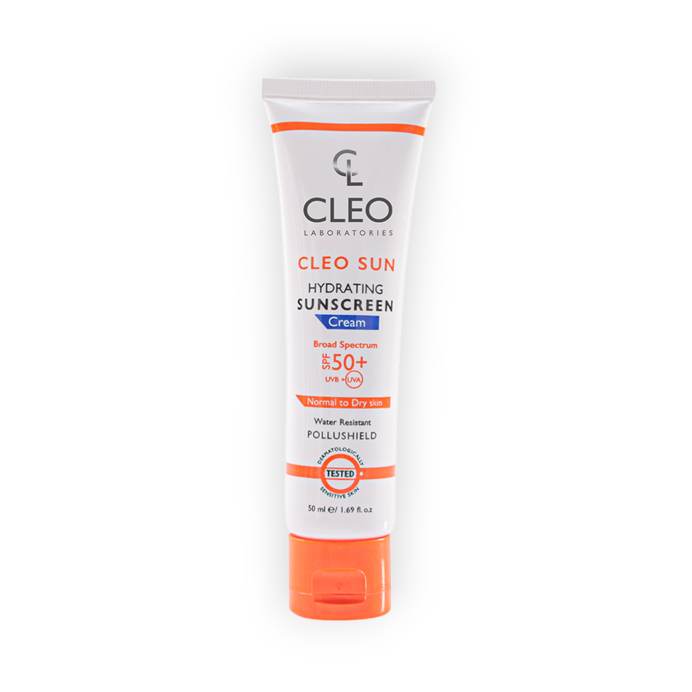 CLEO HYDRATING SUNSCREEN CREAM SPF50 50ML
