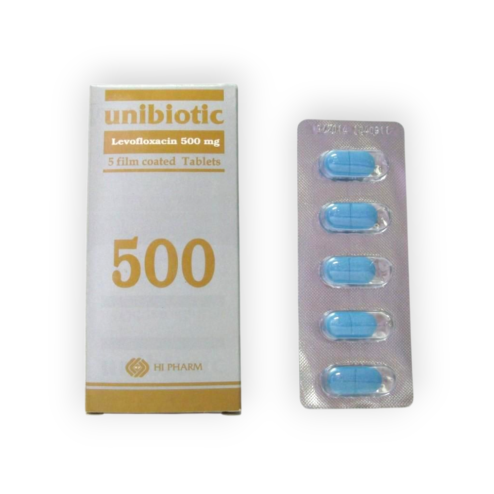 UNIBIOTIC 500 MG 5 TABLET