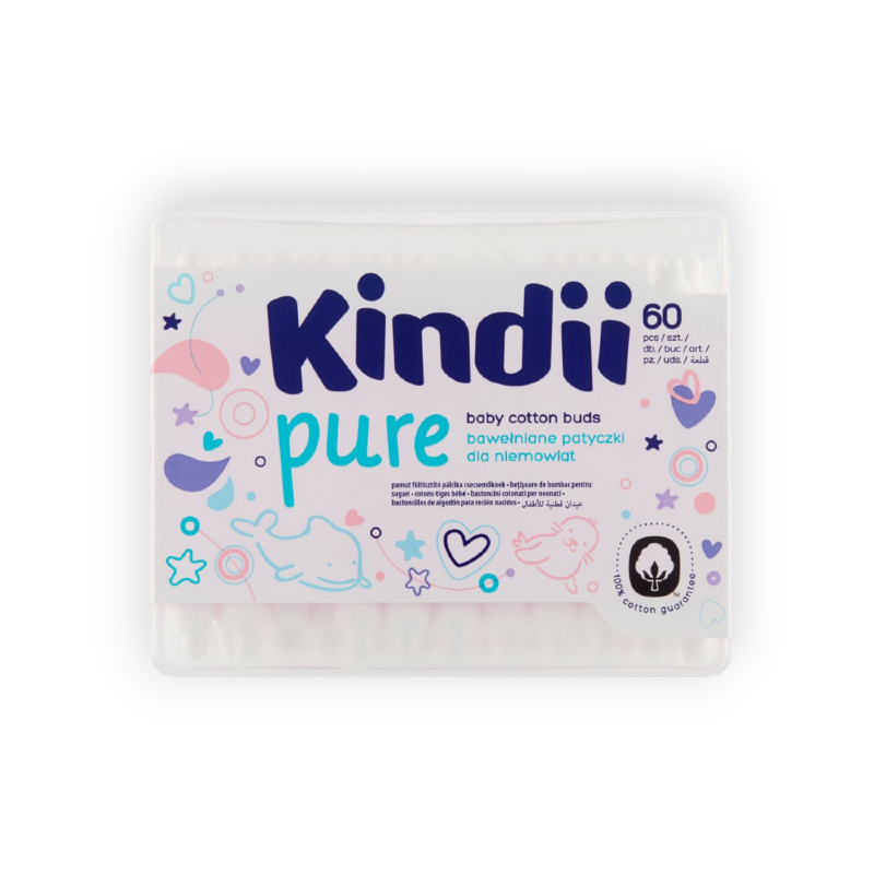 KINDII BABY COTTON BUDS 60 Piece 789 