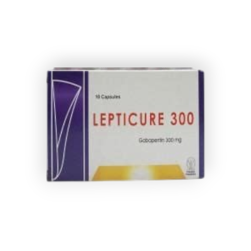 LEPTICURE 300 MG 10 CAPSULES