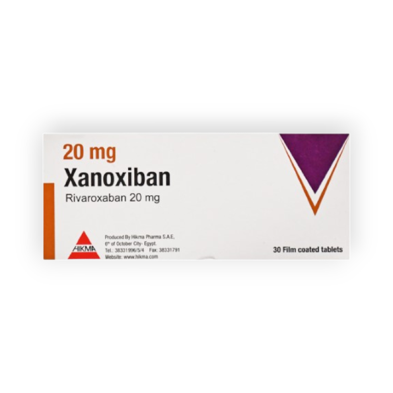 XANOXIBAN 20 MG 30 TABLET