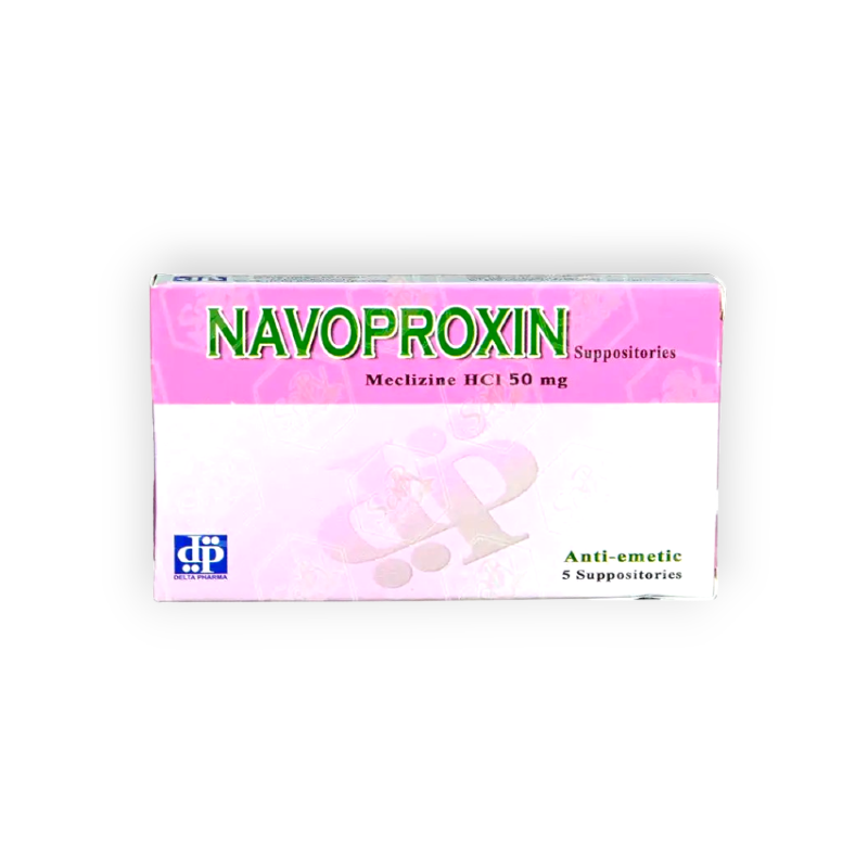 NAVOPROXIN 50 MG 5 SUPPOSITORIES