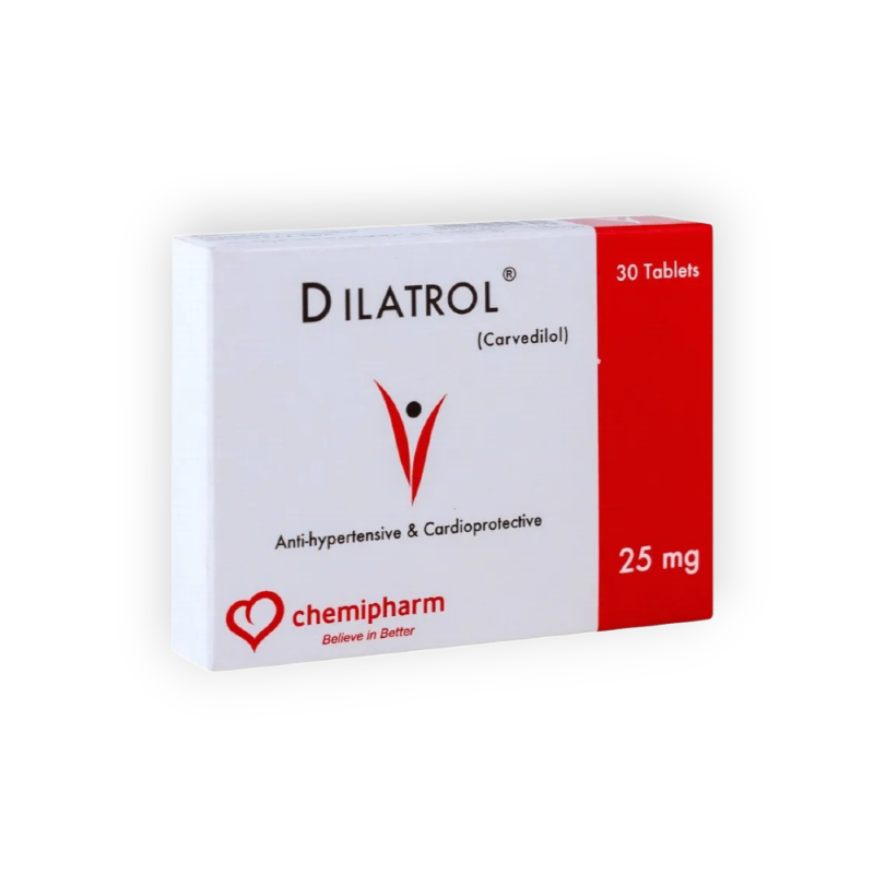 DILATROL 25 MG 30 TABLET