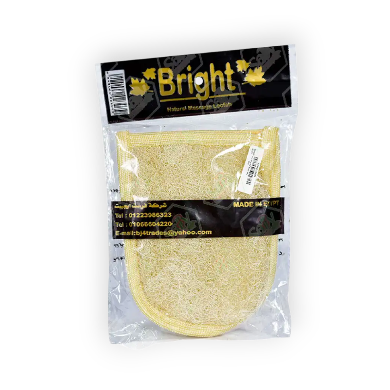 BRIGHT NATURAL MASSAGE LOOFAH 