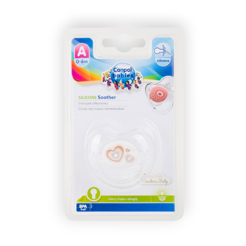 Canpol babies Silicone Soother, 0 -6 Month