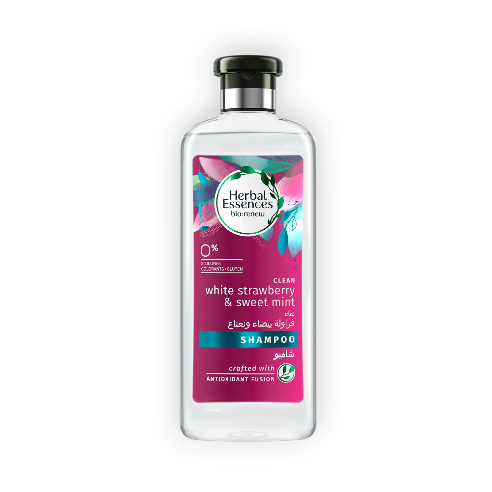 HERBAL ESSENCES 0% CLEAN STRAWBE&SWEMINT SH  400ML