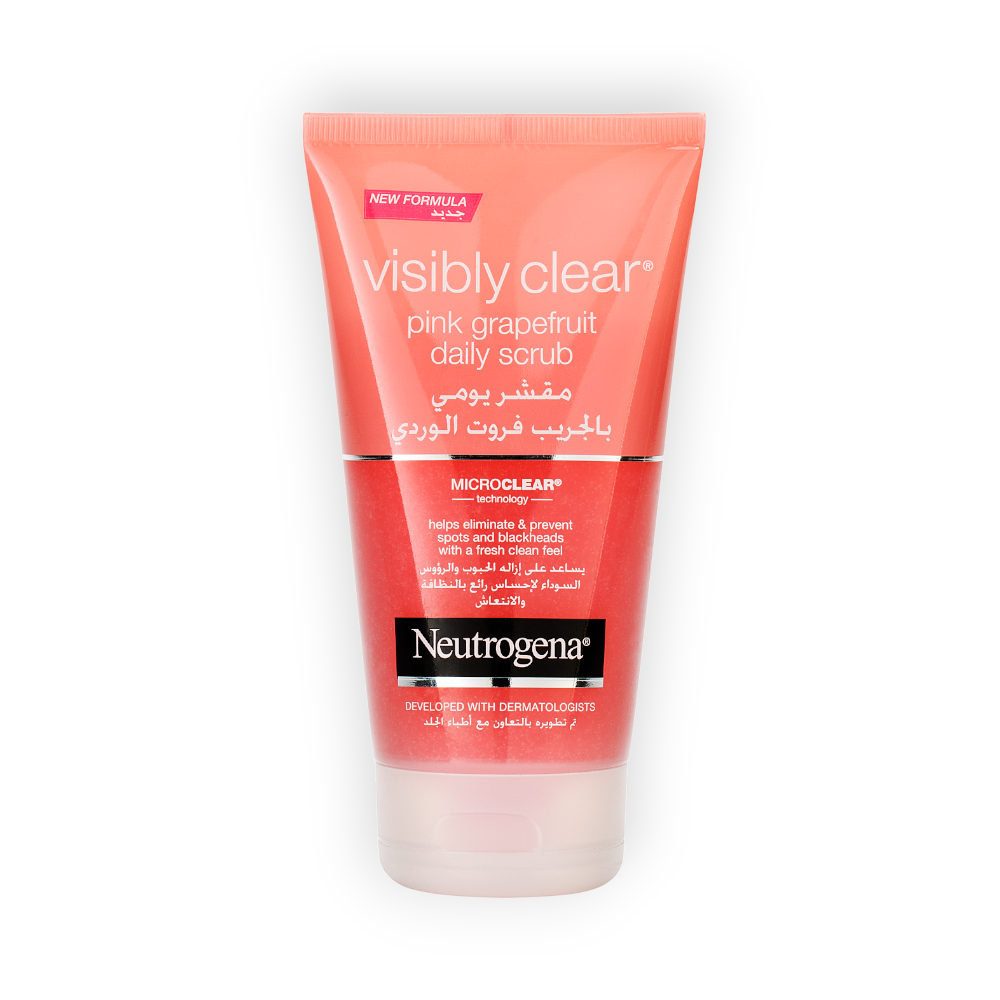NEUTROGENA VISIBLY CLEAR DAILY pink SCRUB 150ML