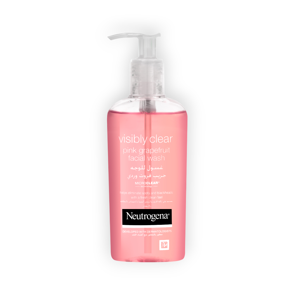 NEUTROGENA VISIBLY CLEAR  FACIAL WASH PINK 200ML