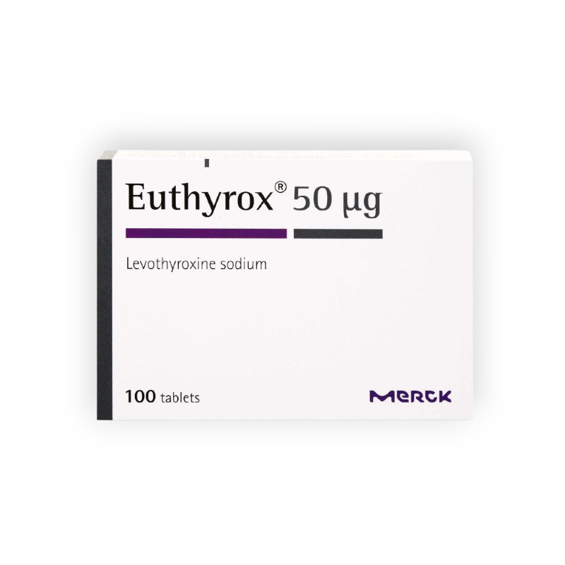 EUTHYROX 50 MG 100 TABLET