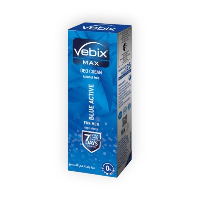 VEBIX DEO CREAM MEN 25 ML BLUE