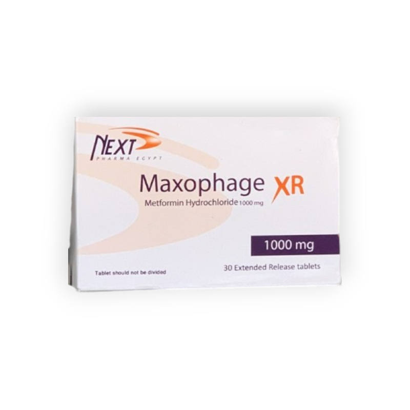 MAXOPHAGE XR 1 GM 30 TABLET