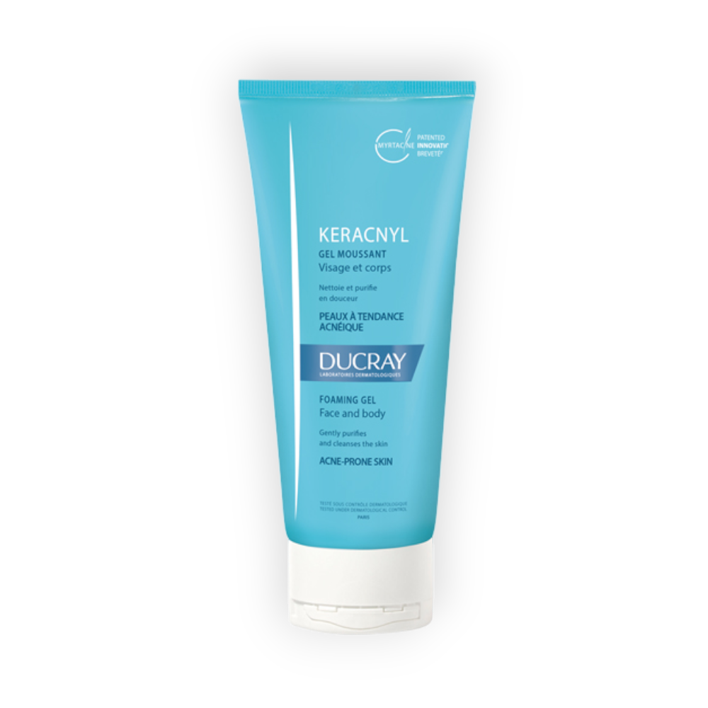 DUCRAY KERACNYL GEL MOUSSANT FOAMING GEL 200ML
