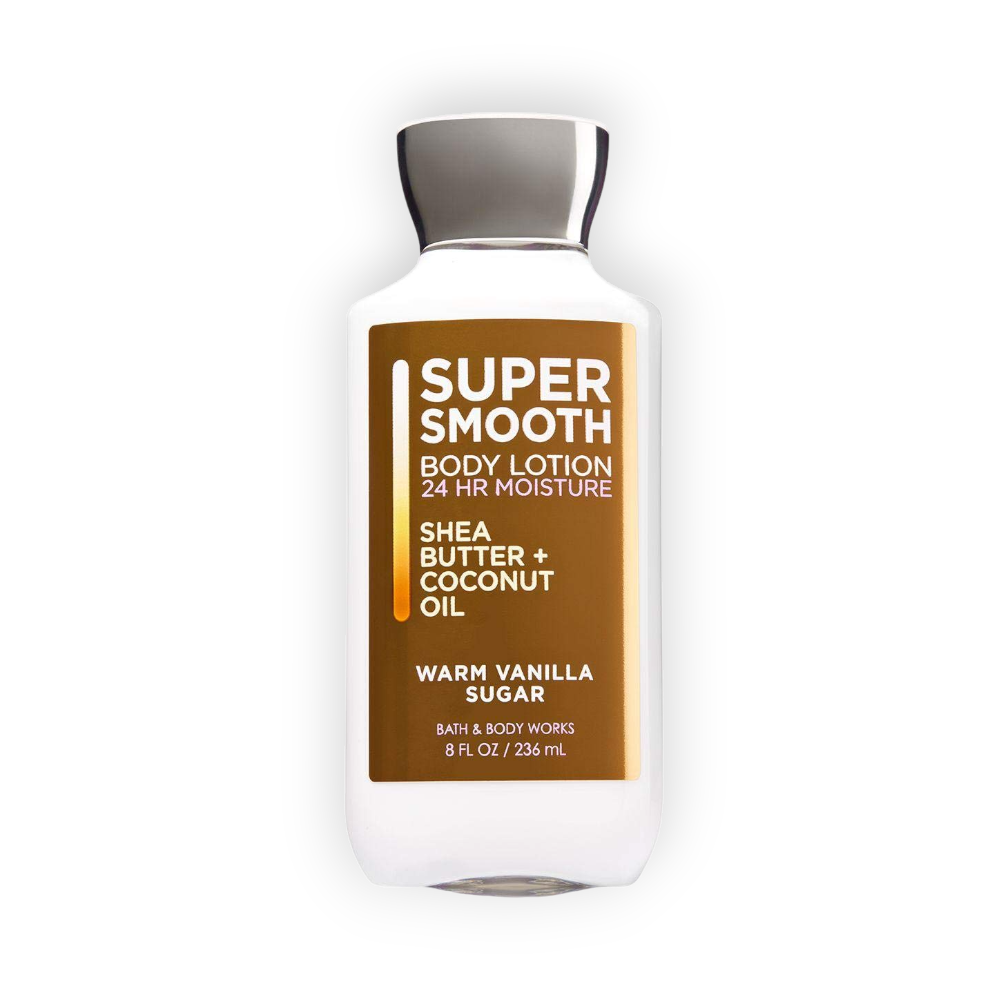 BATH&BODY WORKS SUPER SMOOTH LOTION WARM VANILLA SUGAR 236GM