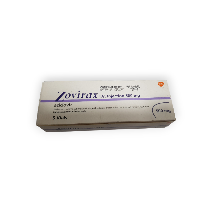 ZOVIRAX 500 MG 5 VIAL