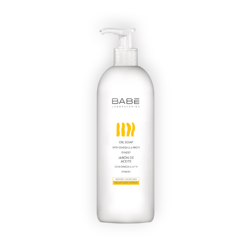 BABE OIL SOAP WITH OMEGA 3,6&9 VERY DRY SKIN 500ML