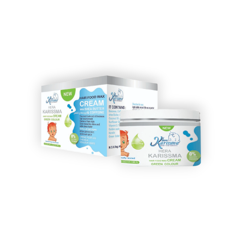 KARISSMA CREAM GREEN COLOUR FOOD WAX 125 GM