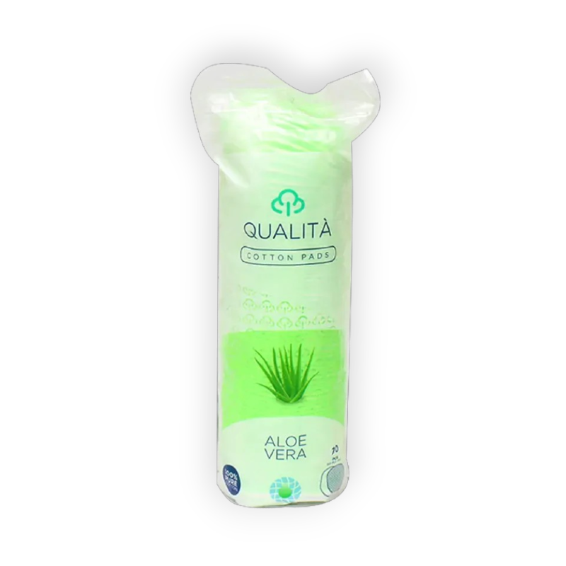 QUALITA COTTON PADS ALOE VERA 70 Piece 045