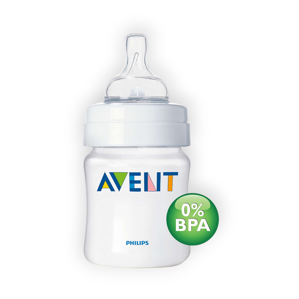 AVENT CLASSIC FEEDING BOTTLE +0Month  125ML (5660)