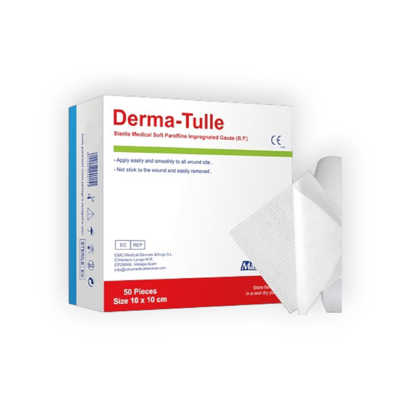 DERMA-TULLE 10 CM*10 CM شاش فازلين