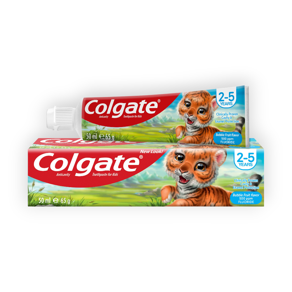 COLGATE BUBBLE FRUOIT TOOTHPASTE FOR KIDS 50 ML