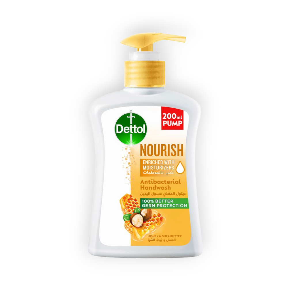 DETTOL HAND WASH NOURISH HONEY &SHEA BUTTER200ML