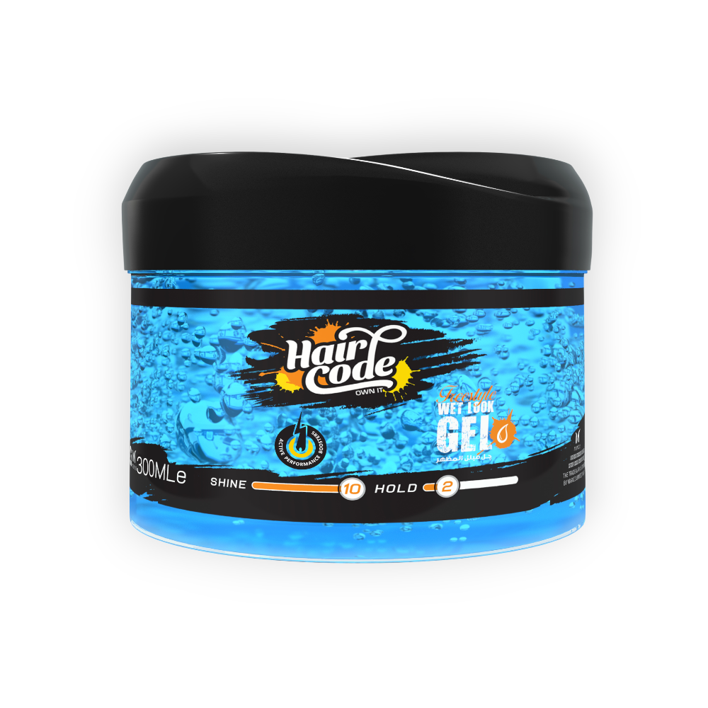 HAIR CODE GEL WETLOOK 300 ML 