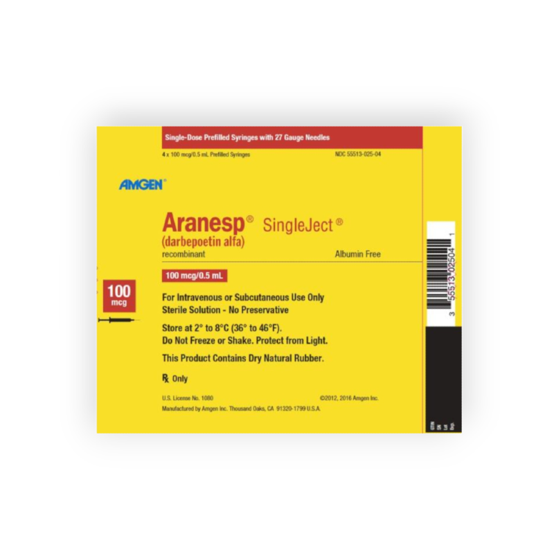ARANESP  40 MCG / 0.4 ML  1 SYRING