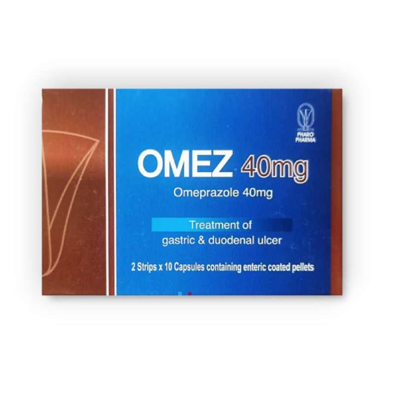 OMEZ 40 MG 10 CAPSULES