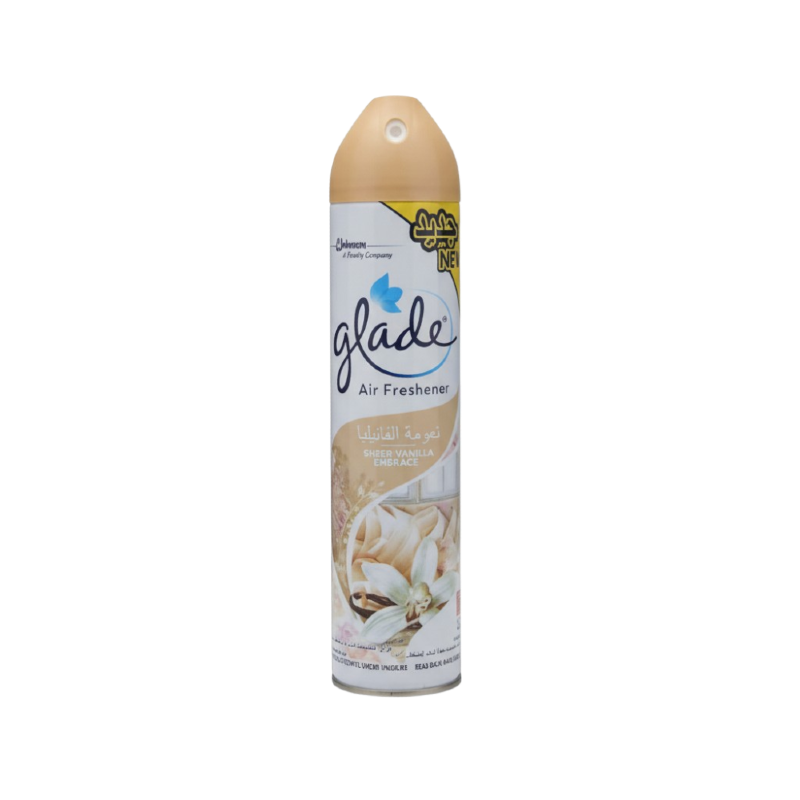 GLADE SHEER VANILIA SPARY  300ML