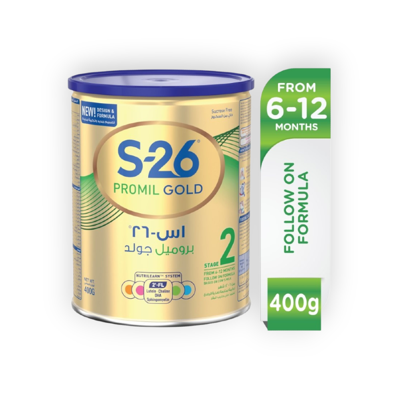 S-26 PROMIL GOLD (2) POWDER MILK 400 GM