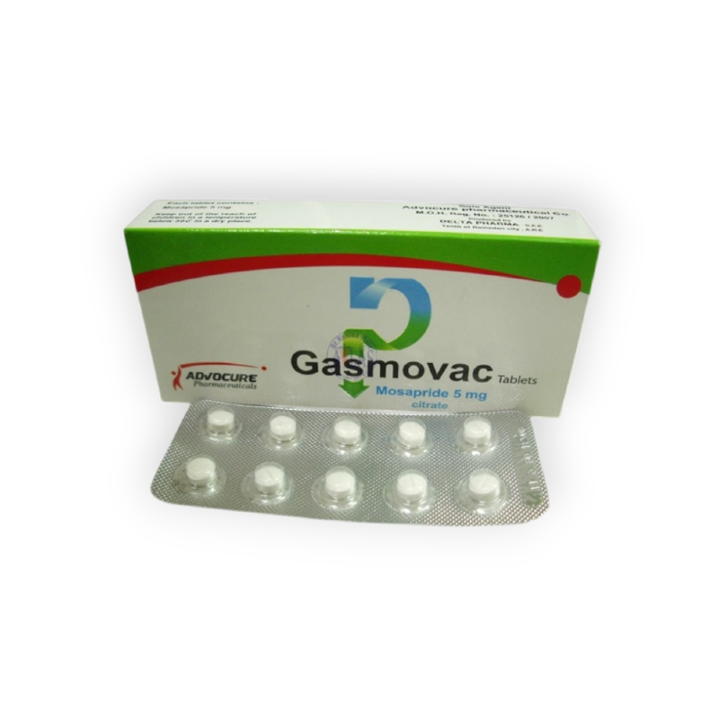 GASMOVAC 5 MG 20 TABLET