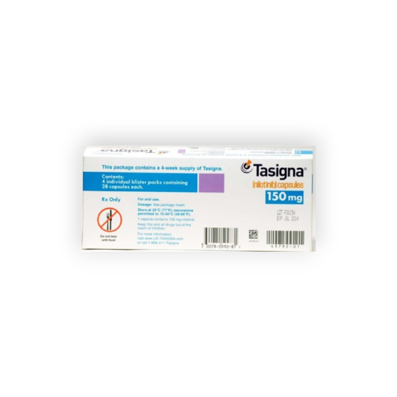 TASIGNA 150 MG 28 CAPSULES