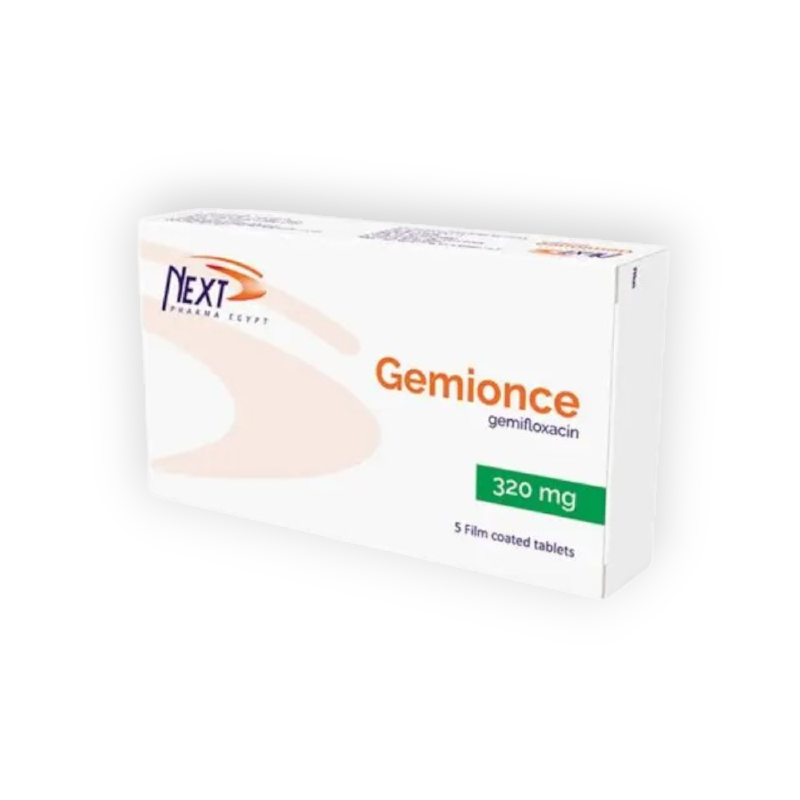 GEMIONCE 320 MG 5 TABLET