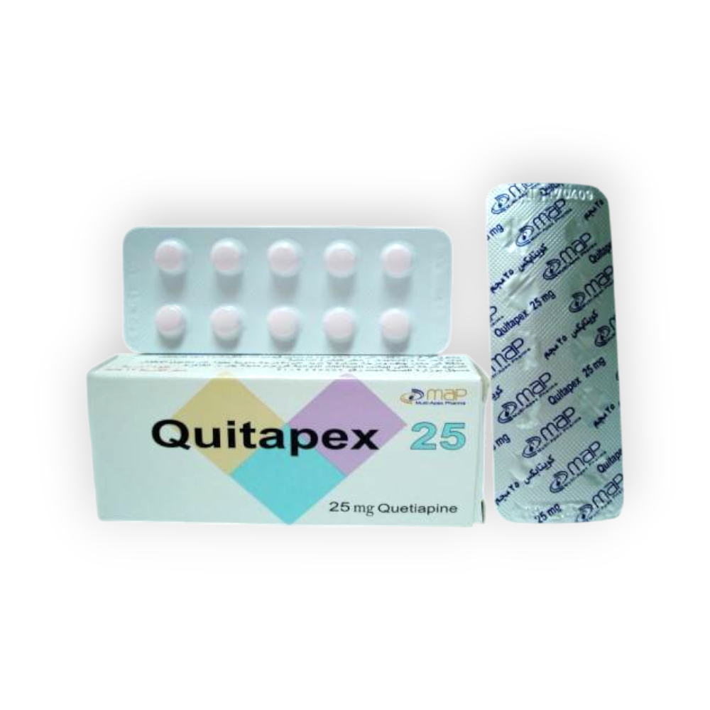 QUITAPEX 25 MG 30 TABLET