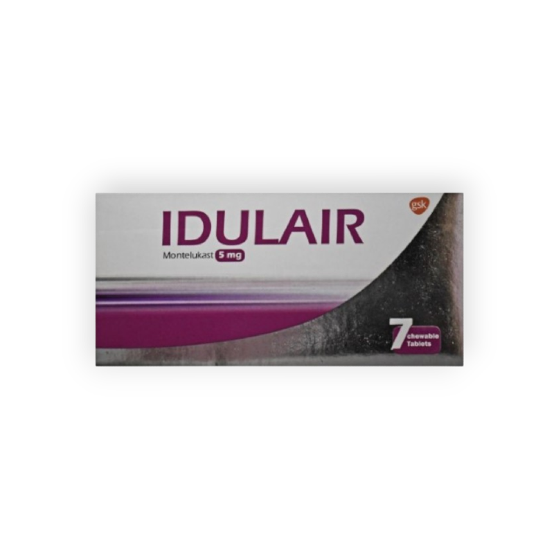 IDULAIR 5MG CHEW 7 TABLET