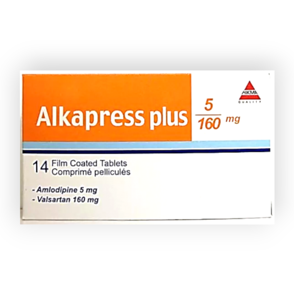 ALKAPRESS PLUS 5 / 160 MG 14 TABLET