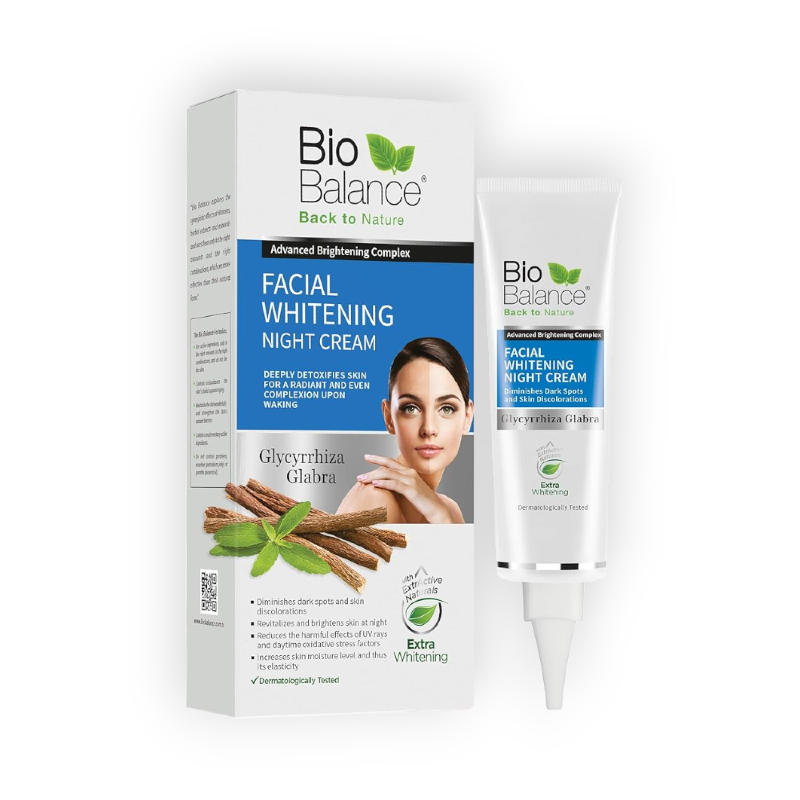 BIO BALANCE FACIAL WHITENING NIGHT CREAM 55 ML