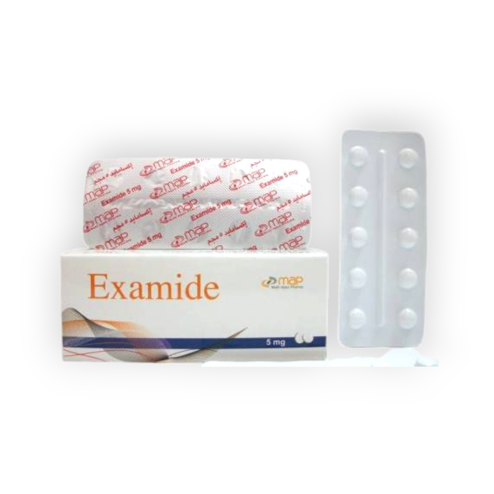 EXAMIDE 5 MG 30 TABLET