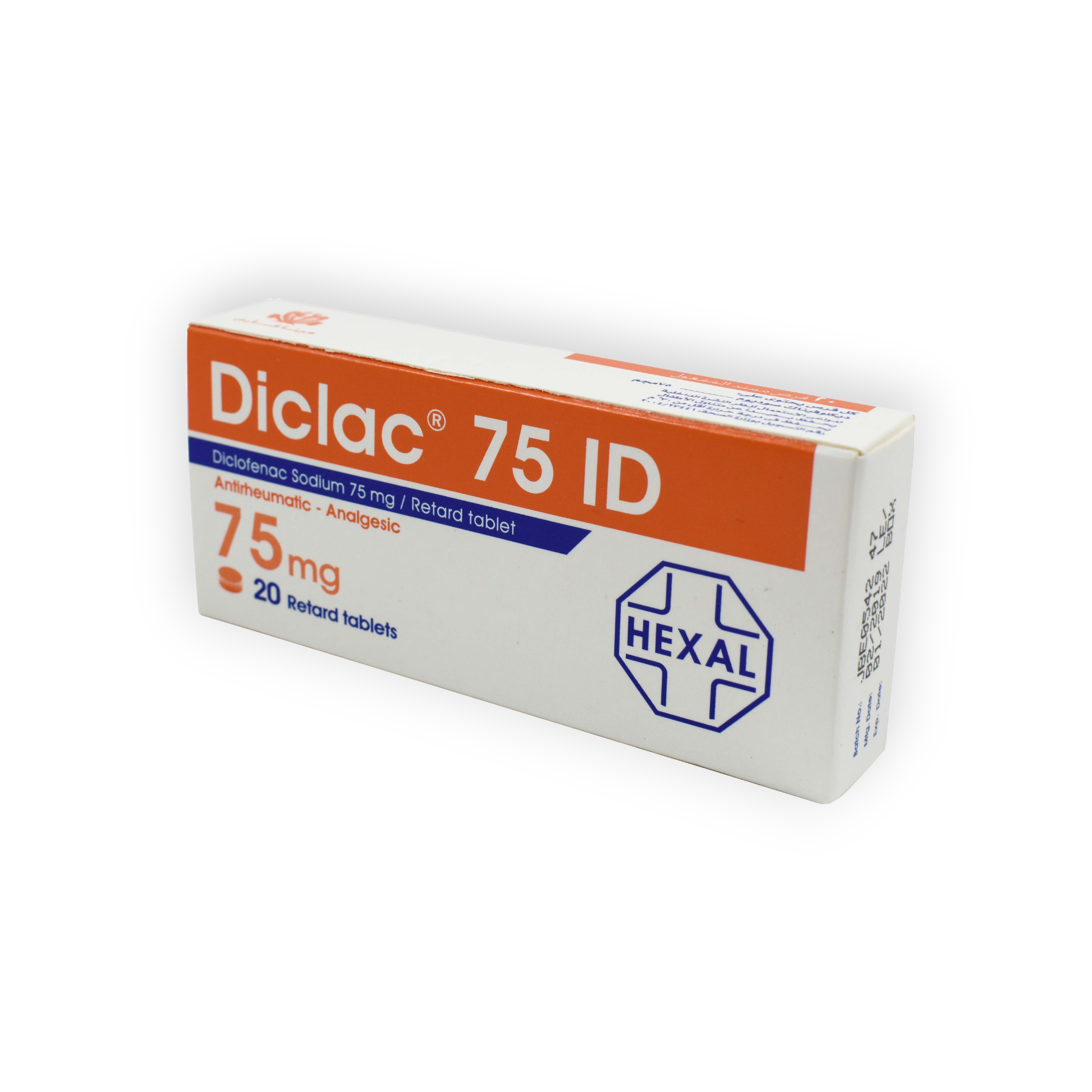DICLAC 75 MG 20 TABLET