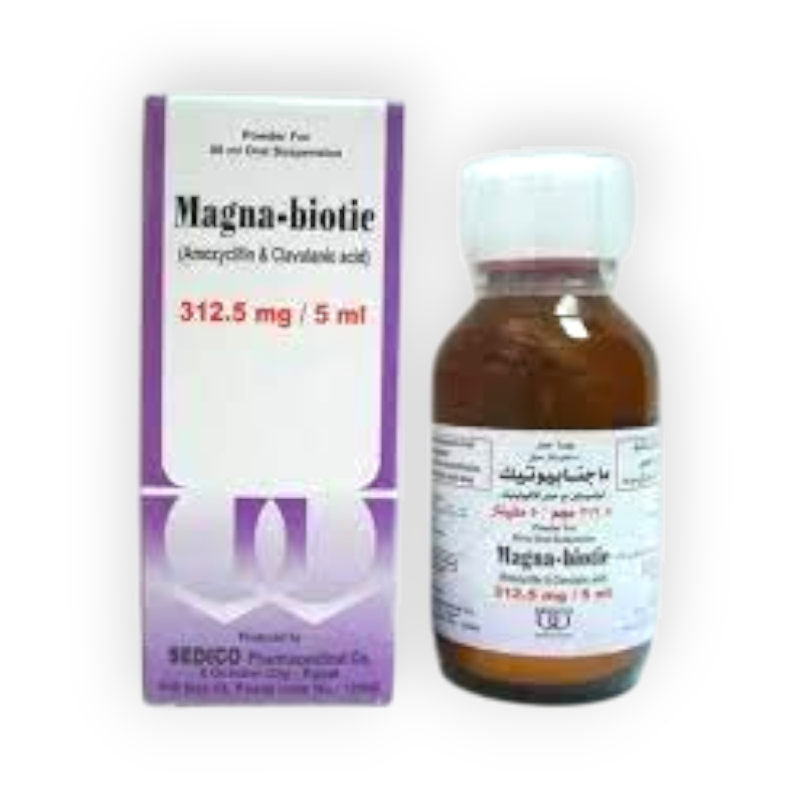 MAGNABIOTIC 312.5 MG SUSPENTION