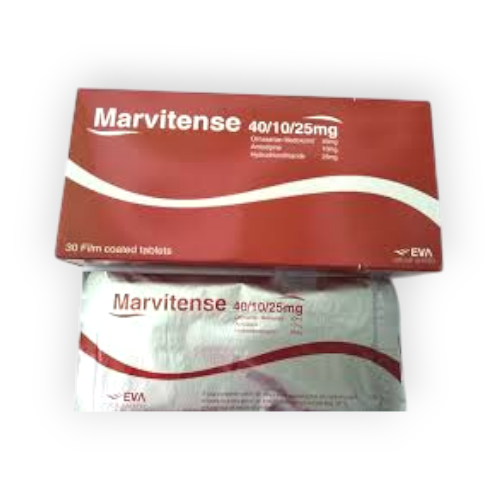 MARVITENSE 40/10/25 MG 30 TABLET