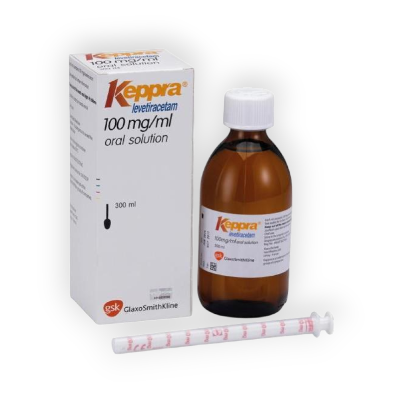 KEPPRA 100 MG 300 ML SYRUP