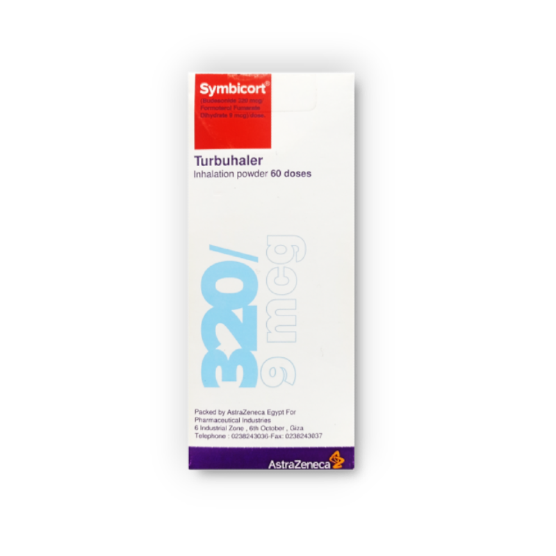 SYMBICORT 320MG INH 60 DOSE POWDER