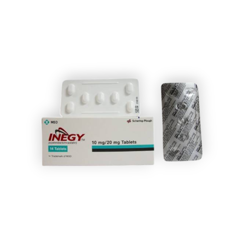 INEGY 10 MG/20 MG 14 TABLET